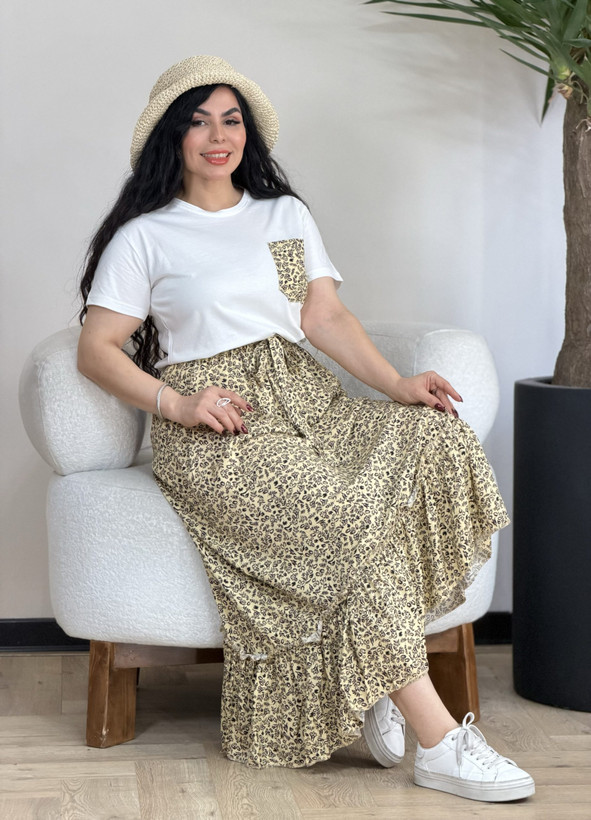 ست تیشرت و دامن نخی پارت چهارم